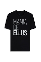 T-Shirt Mania de Ellus Preto