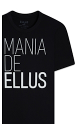 T-Shirt Mania de Ellus Preto