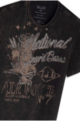 T-Shirt Marble National Guard Classic Dark Brown