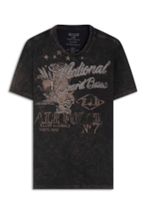 T-Shirt Marble National Guard Classic Dark Brown
