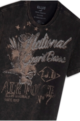 T-Shirt Marble National Guard Classic Dark Brown