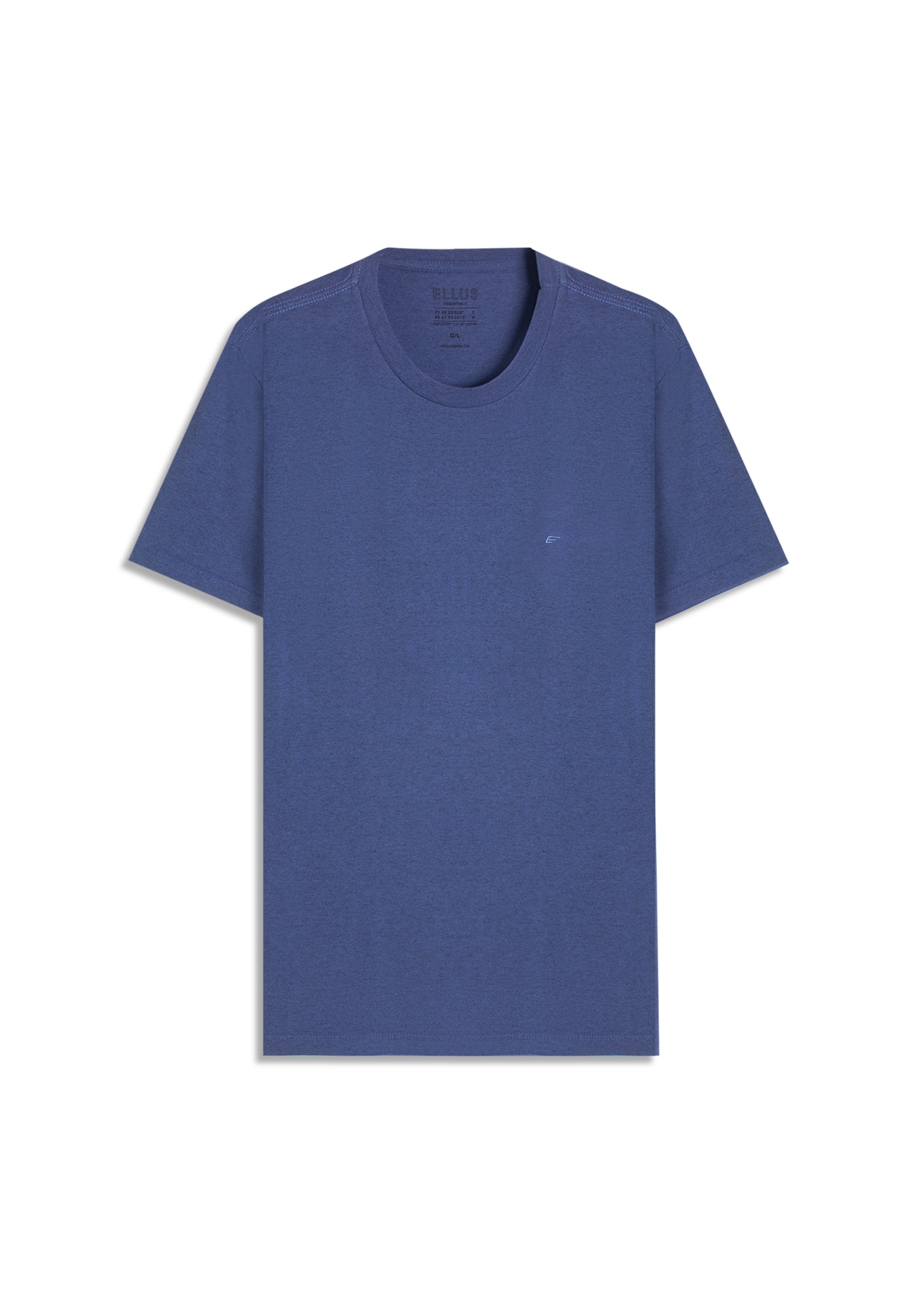 T-Shirt Melange Easa Classic Azul Jeans Mescla