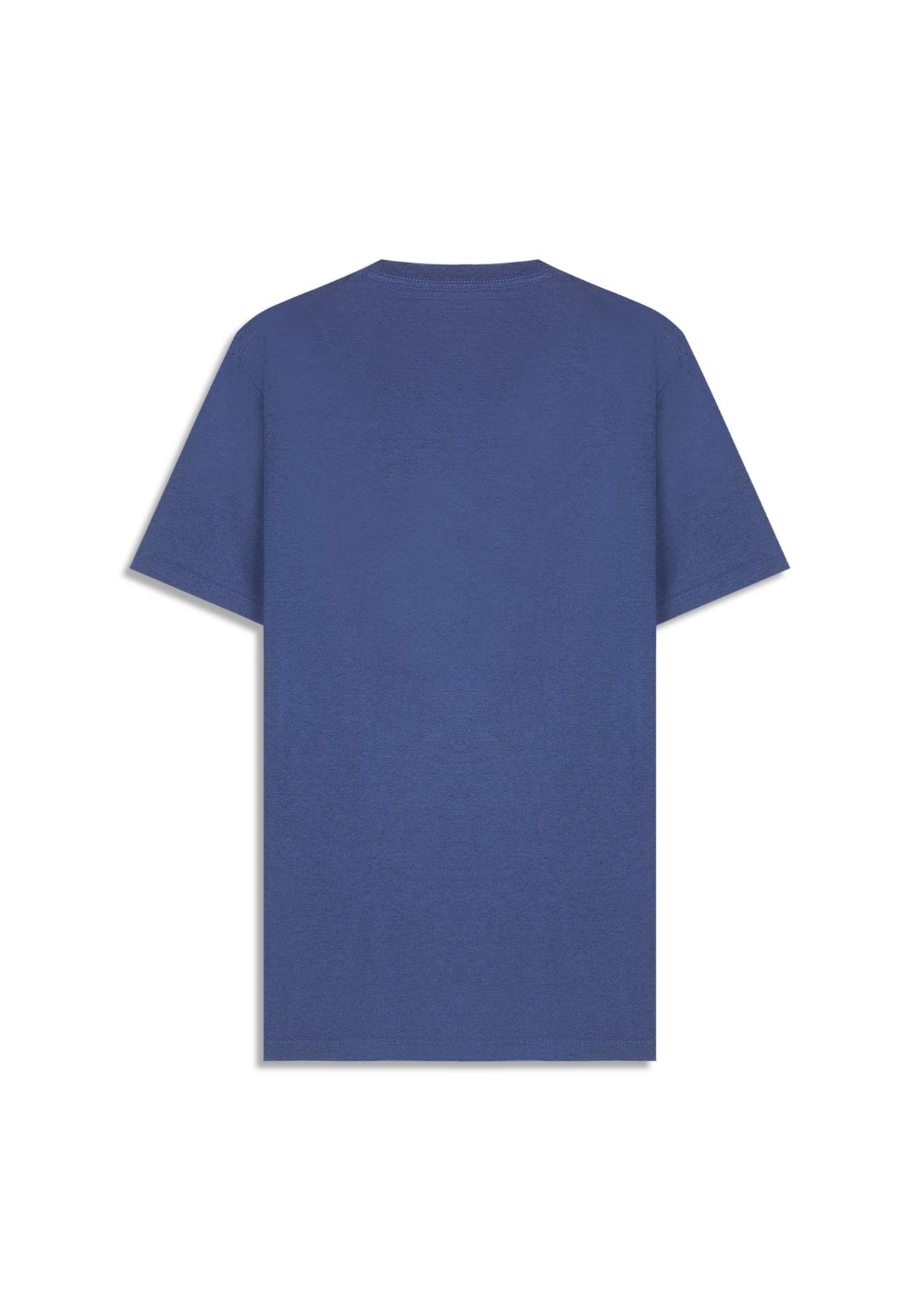 T-Shirt Melange Easa Classic Azul Jeans Mescla