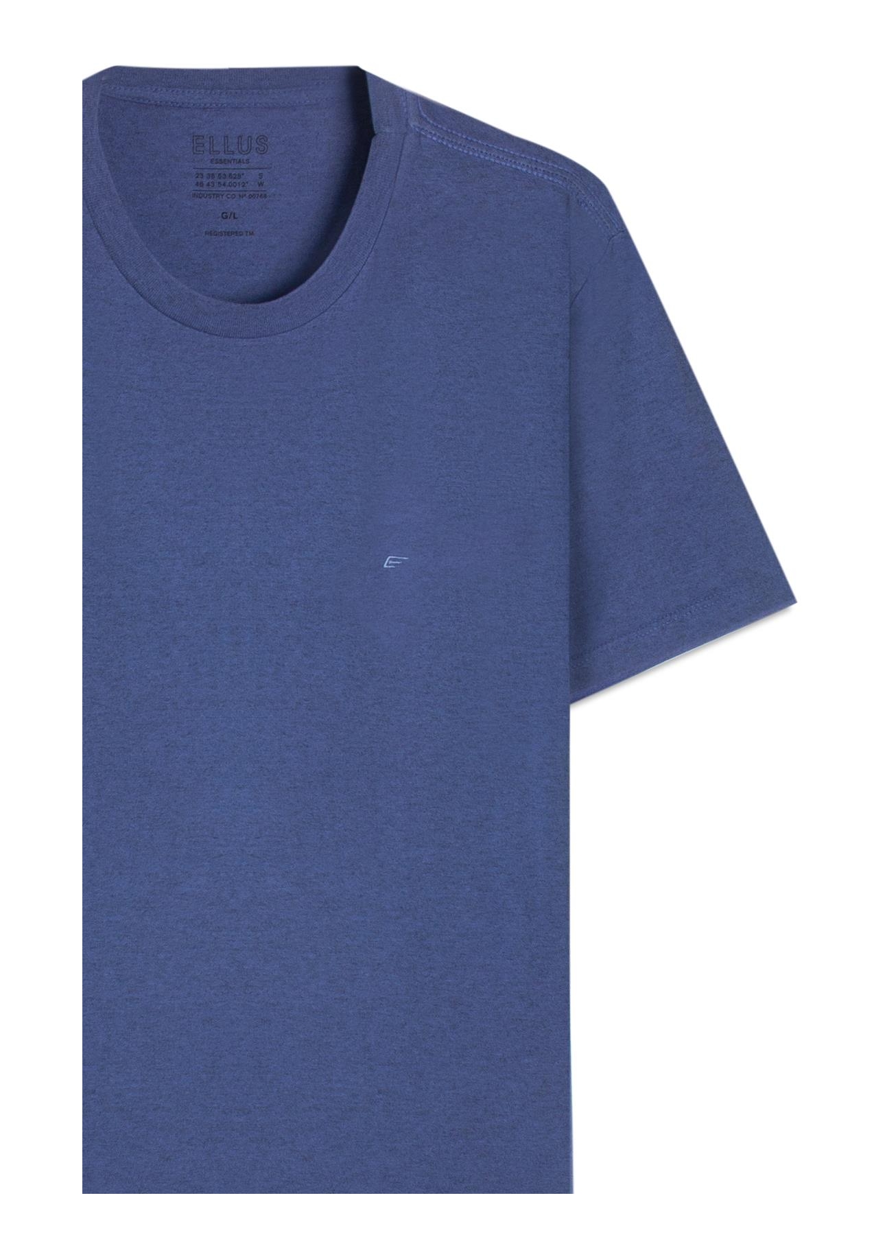 T-Shirt Melange Easa Classic Azul Jeans Mescla