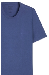 T-Shirt Melange Easa Classic Azul Jeans Mescla