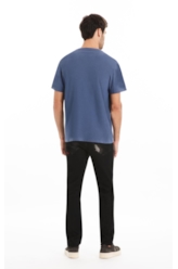 T-Shirt Melange Easa Classic Azul Jeans Mescla