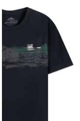 T-Shirt Mountain Range Classic Preto