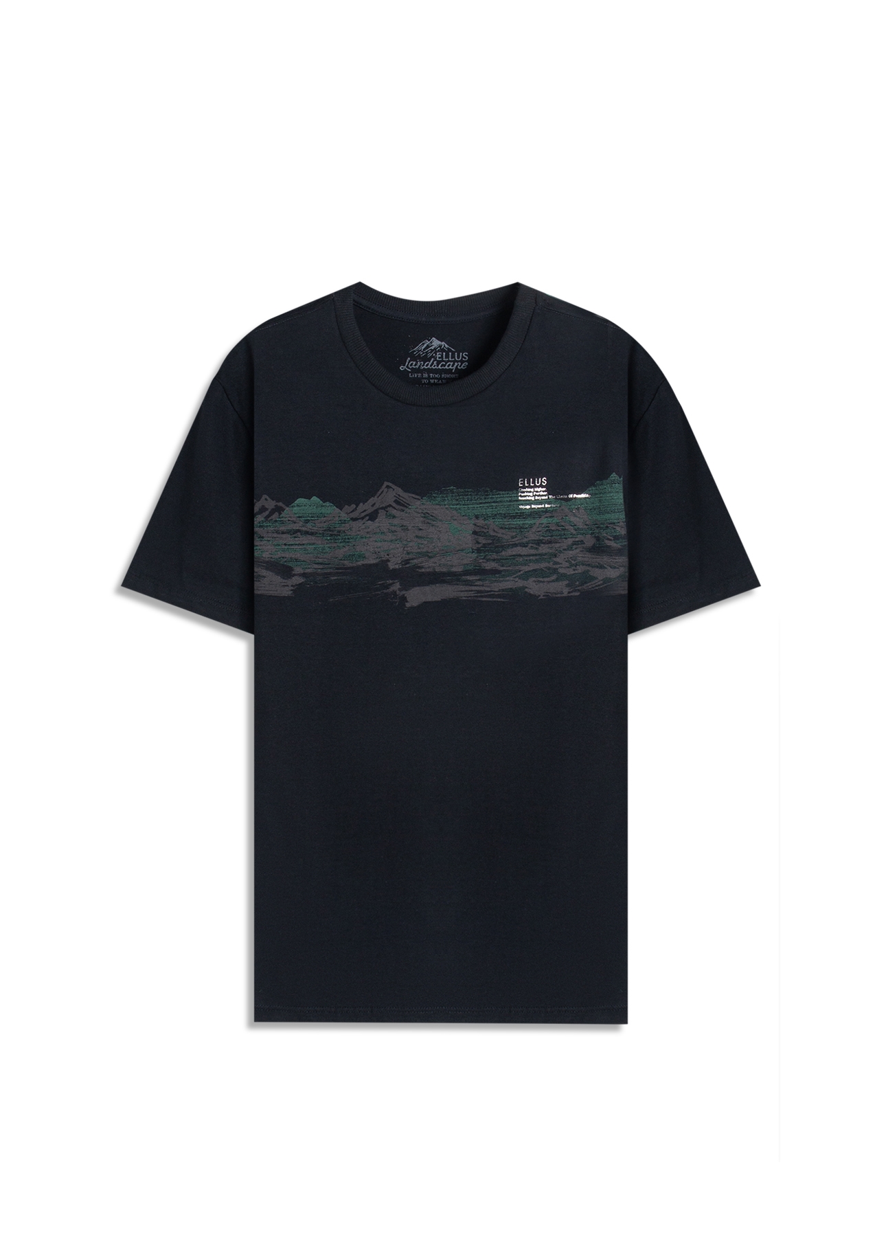 T-Shirt Mountain Range Classic Preto