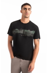 T-Shirt Mountain Range Classic Preto