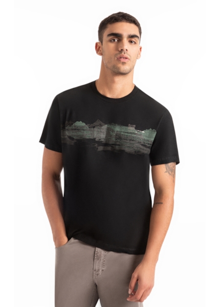 T-Shirt Mountain Range Classic Preto