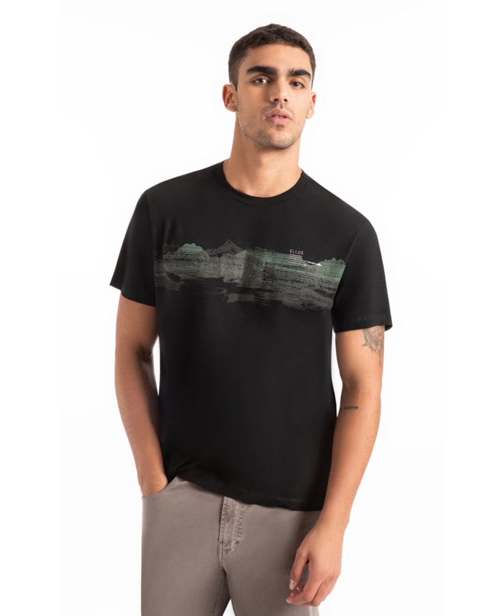 T-Shirt Mountain Range Classic Preto