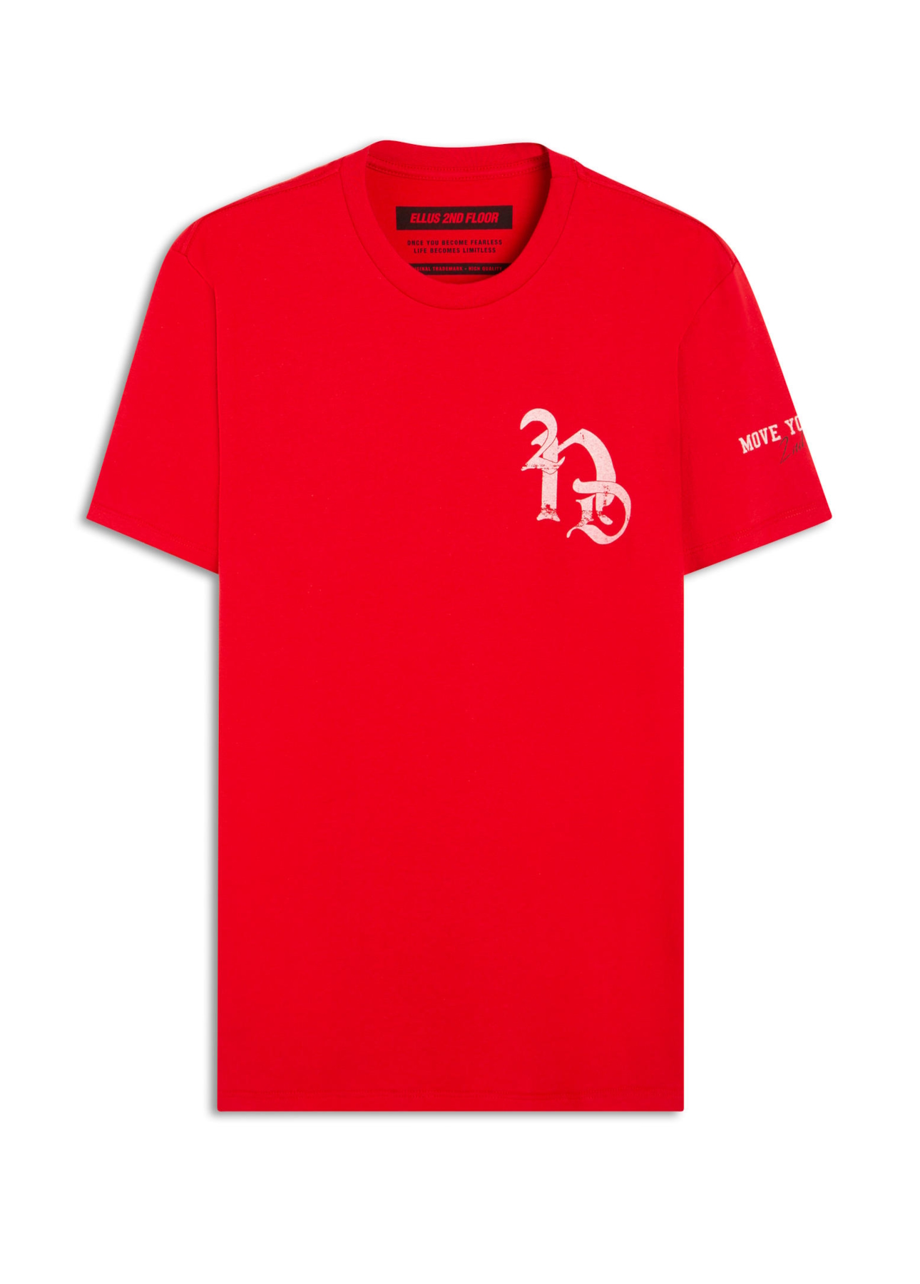 T-Shirt Move Your Body 2nd Floor Vermelho