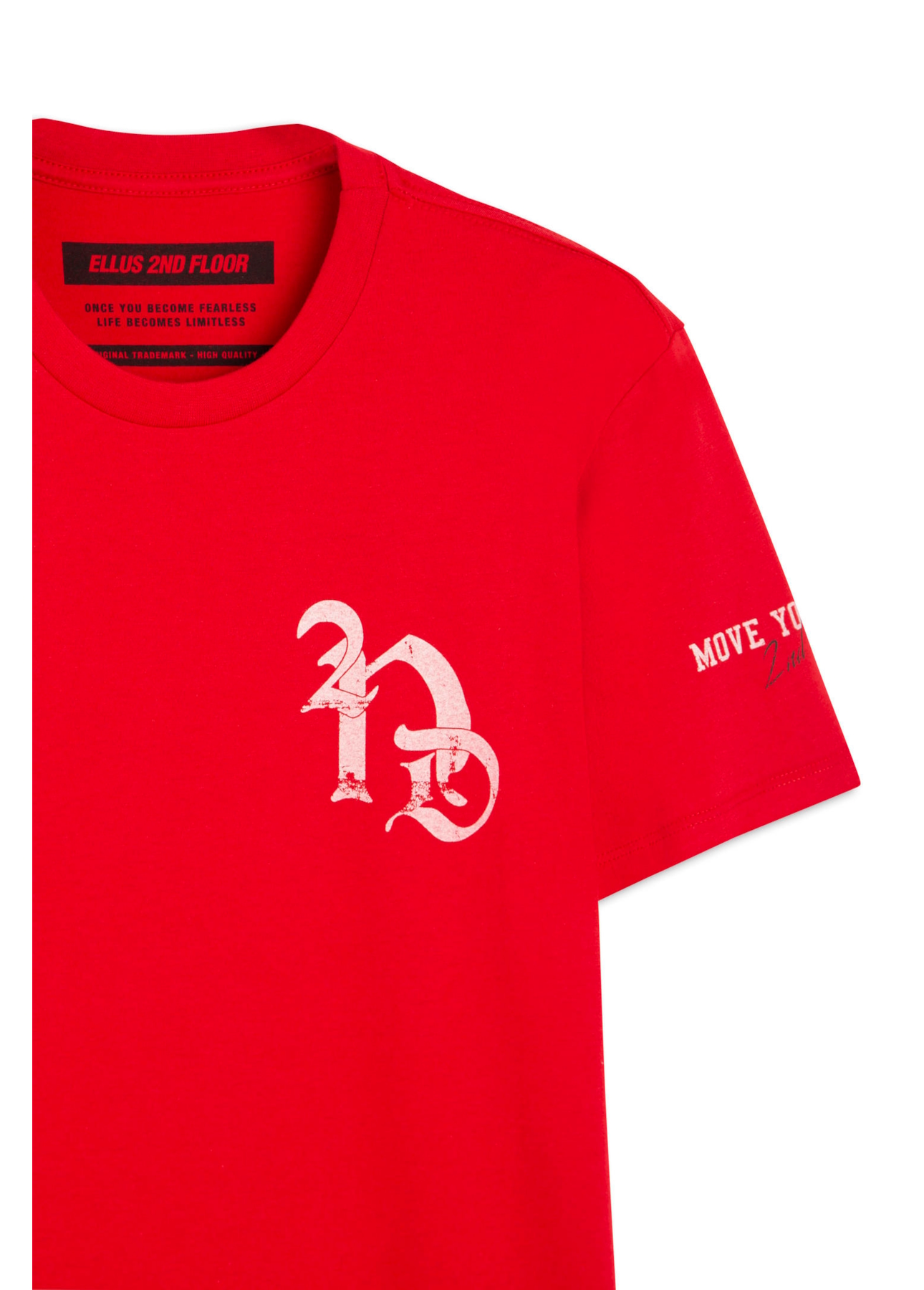 T-Shirt Move Your Body 2nd Floor Vermelho