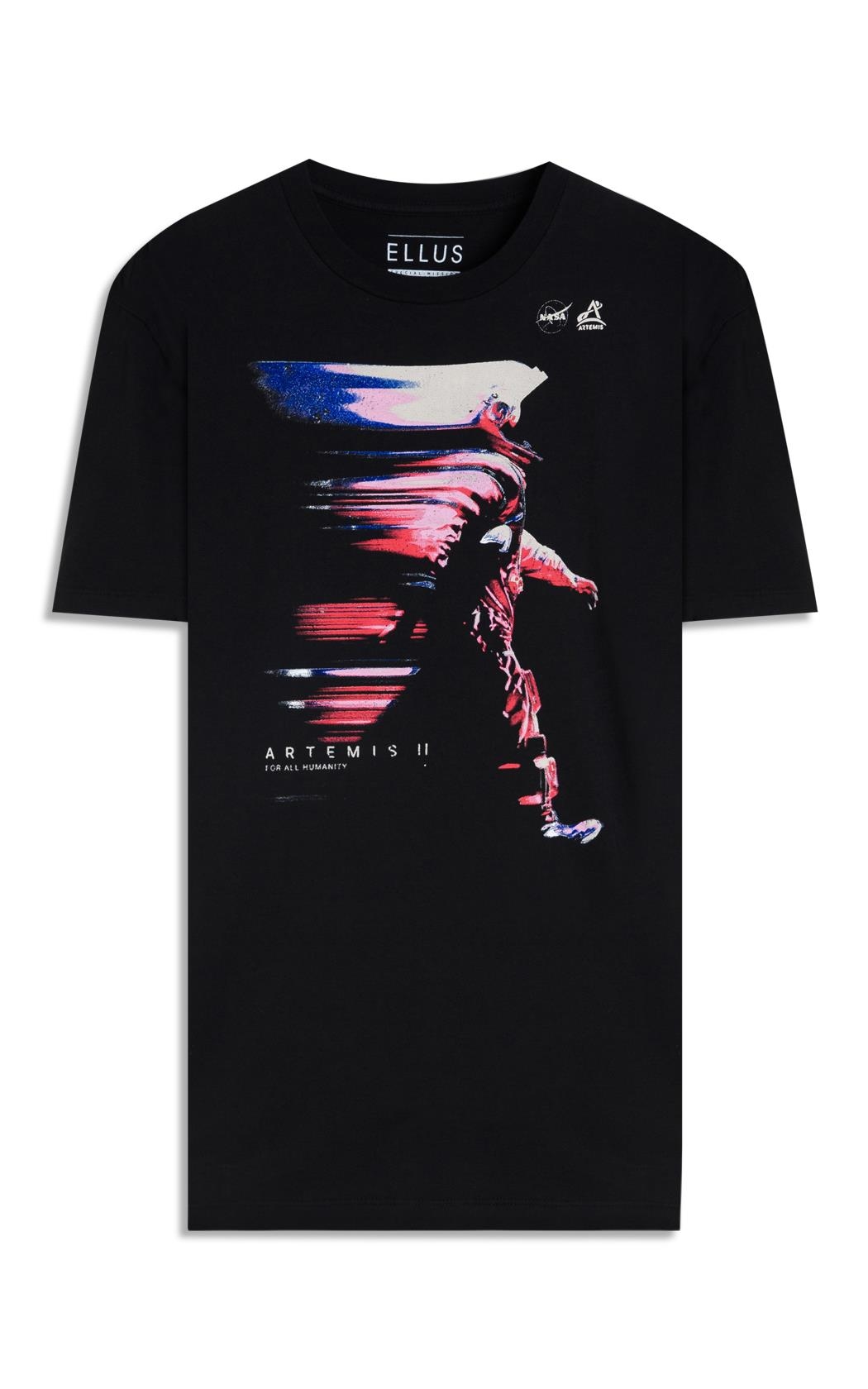 T-Shirt Nasa Artemis Preto