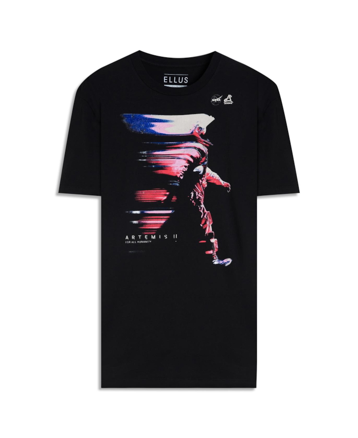 T-Shirt Nasa Artemis Preto