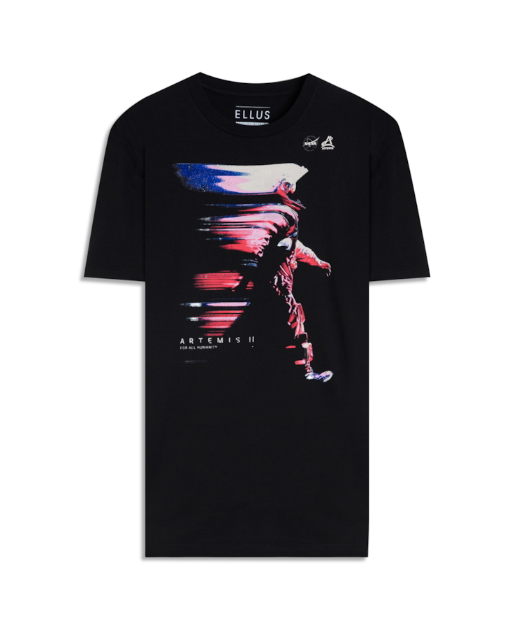 T-Shirt Nasa Artemis Preto