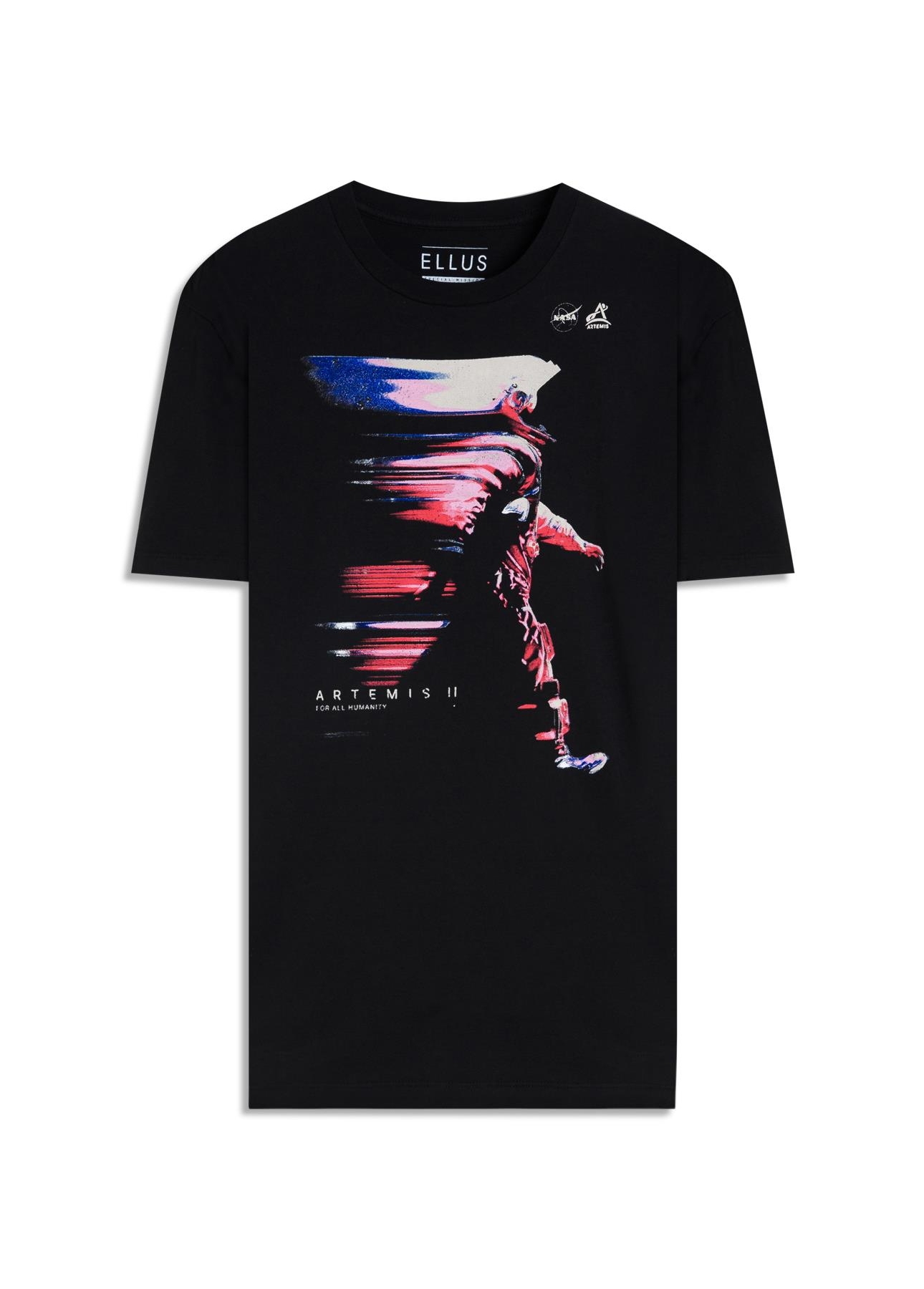 T-Shirt Nasa Artemis Preto