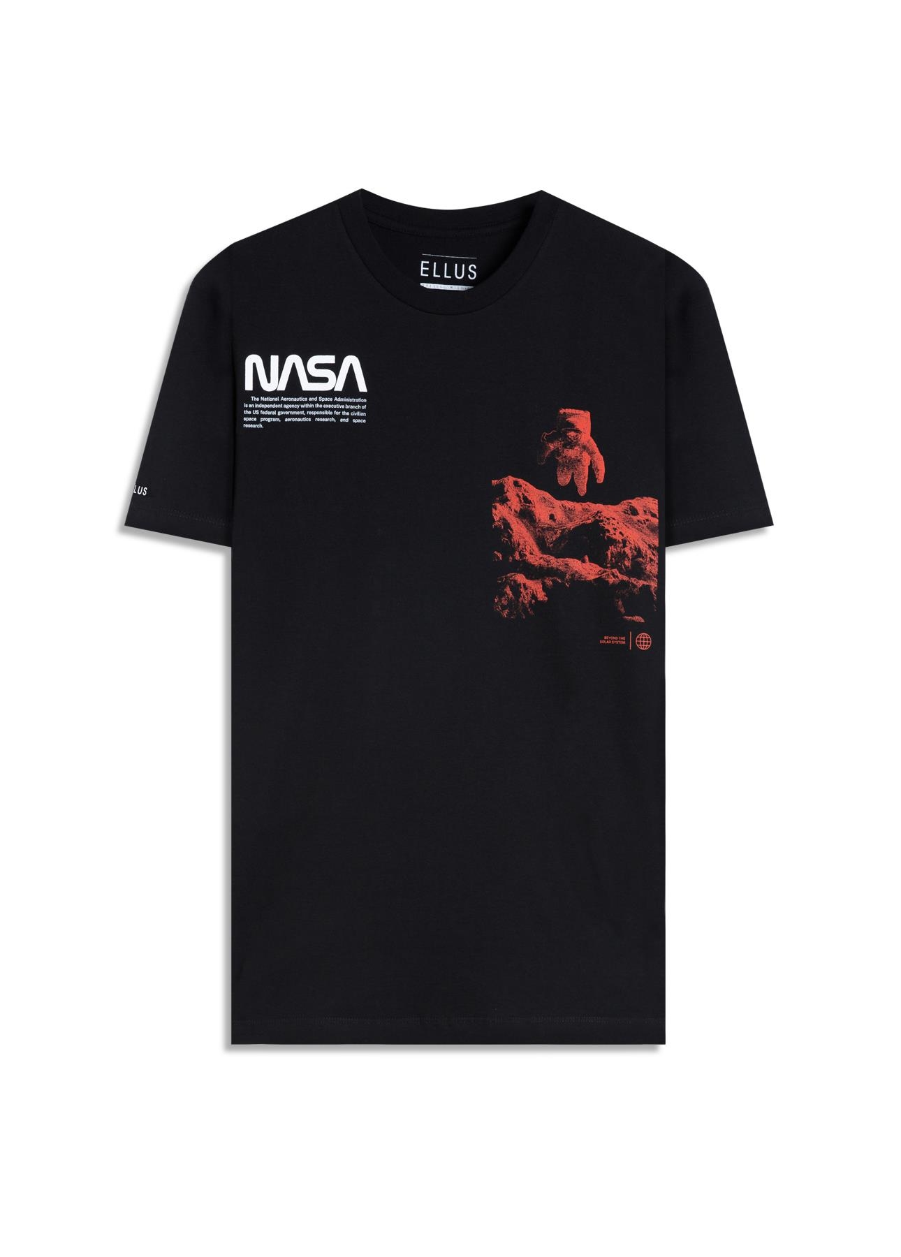 T-Shirt Nasa Astronaut Preto