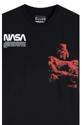 T-Shirt Nasa Astronaut Preto