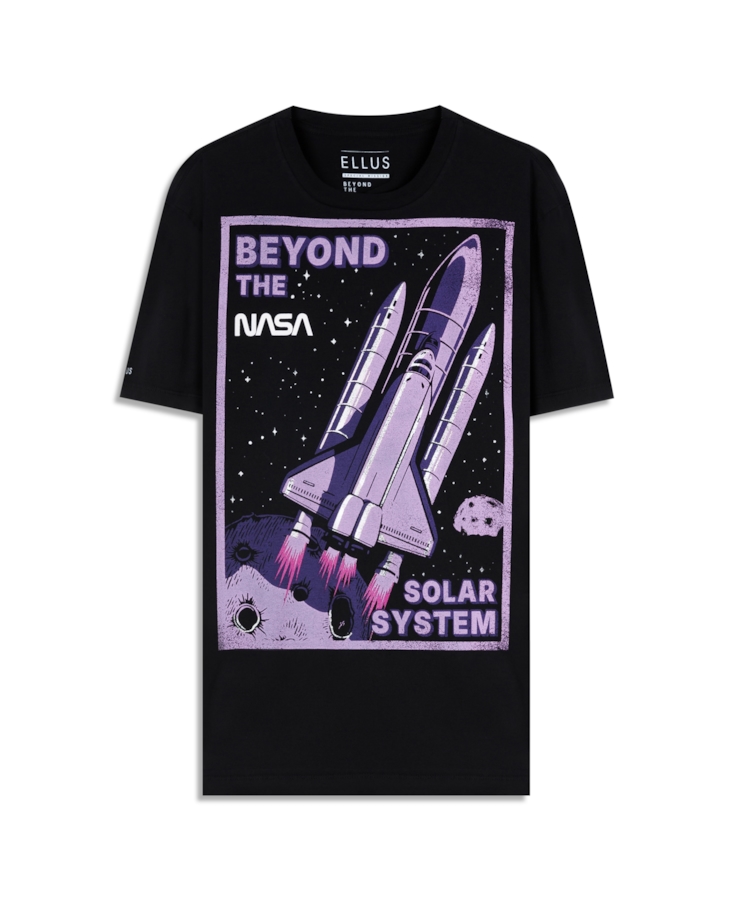 T-Shirt Nasa Beyond Preto