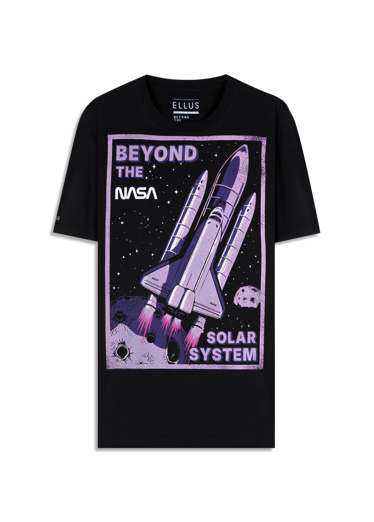 T-Shirt Nasa Beyond Preto
