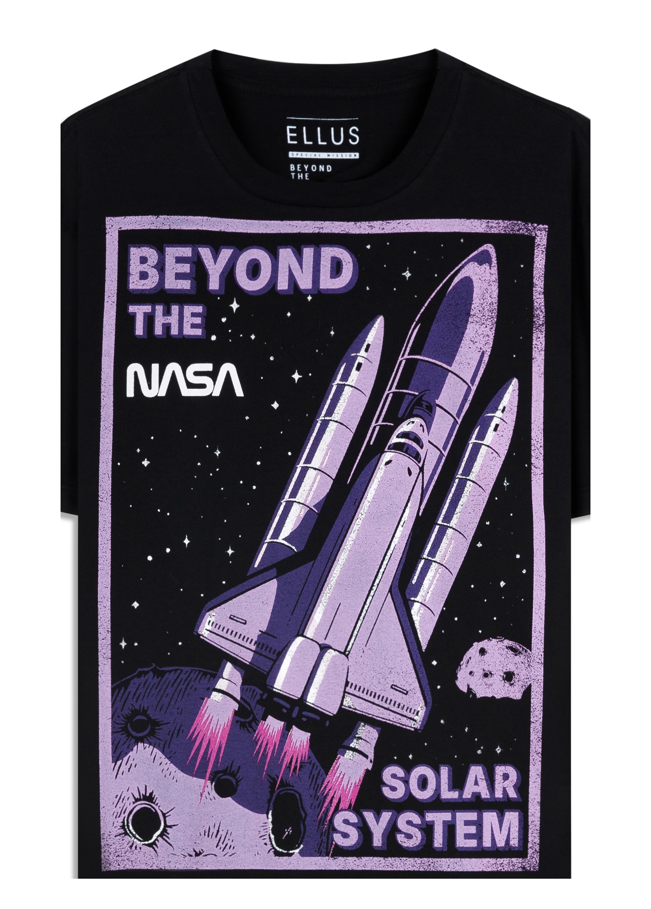 T-Shirt Nasa Beyond Preto