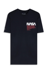 T-Shirt Nasa Worm Dark Navy