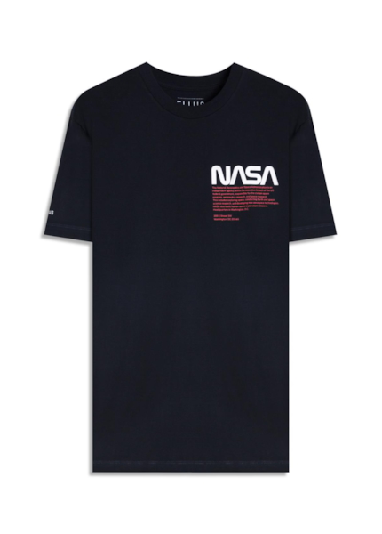 T-Shirt Nasa Worm Dark Navy