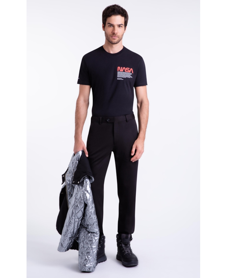T-Shirt Nasa Worm Preto
