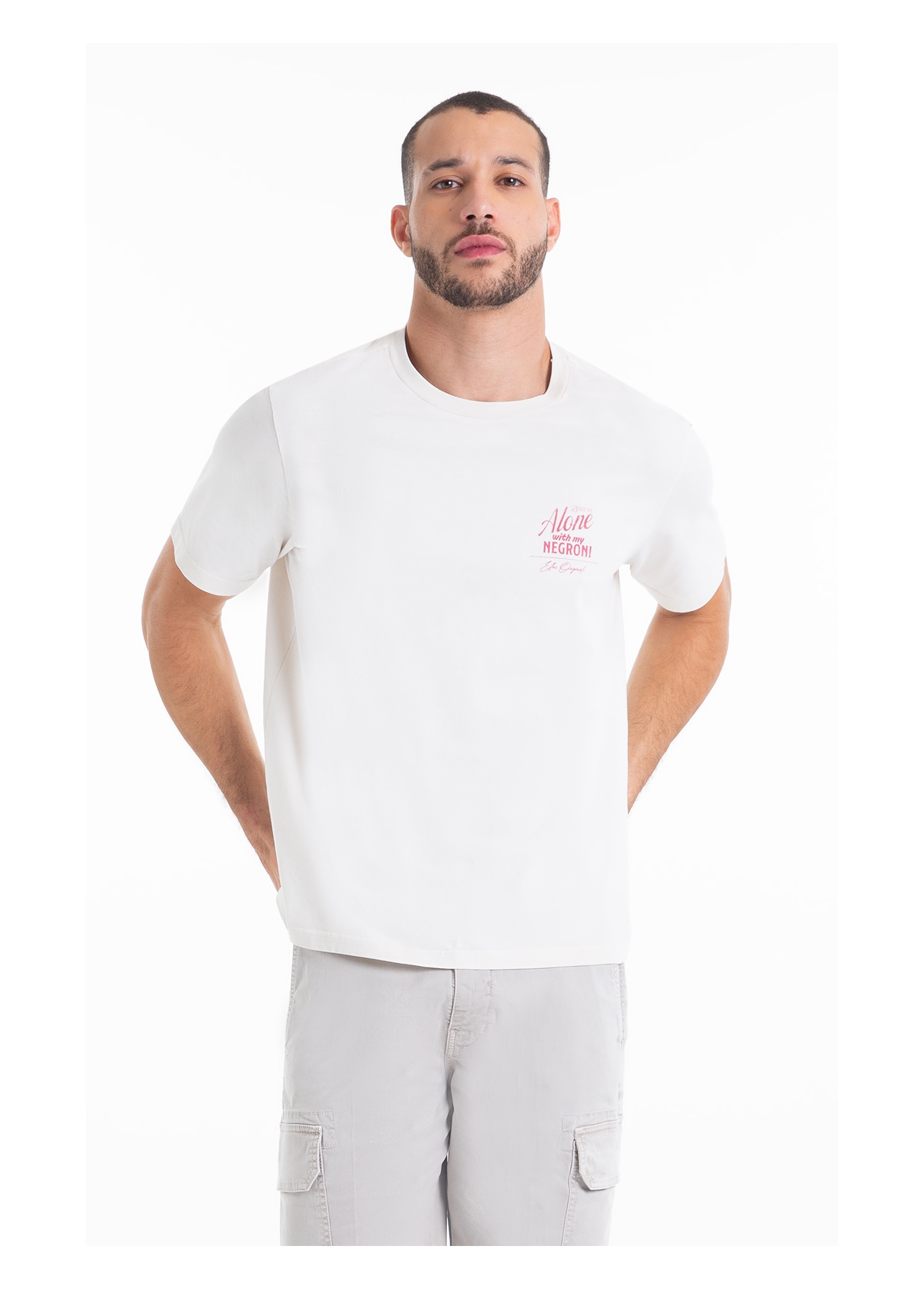 T-Shirt Negroni Classic Silver