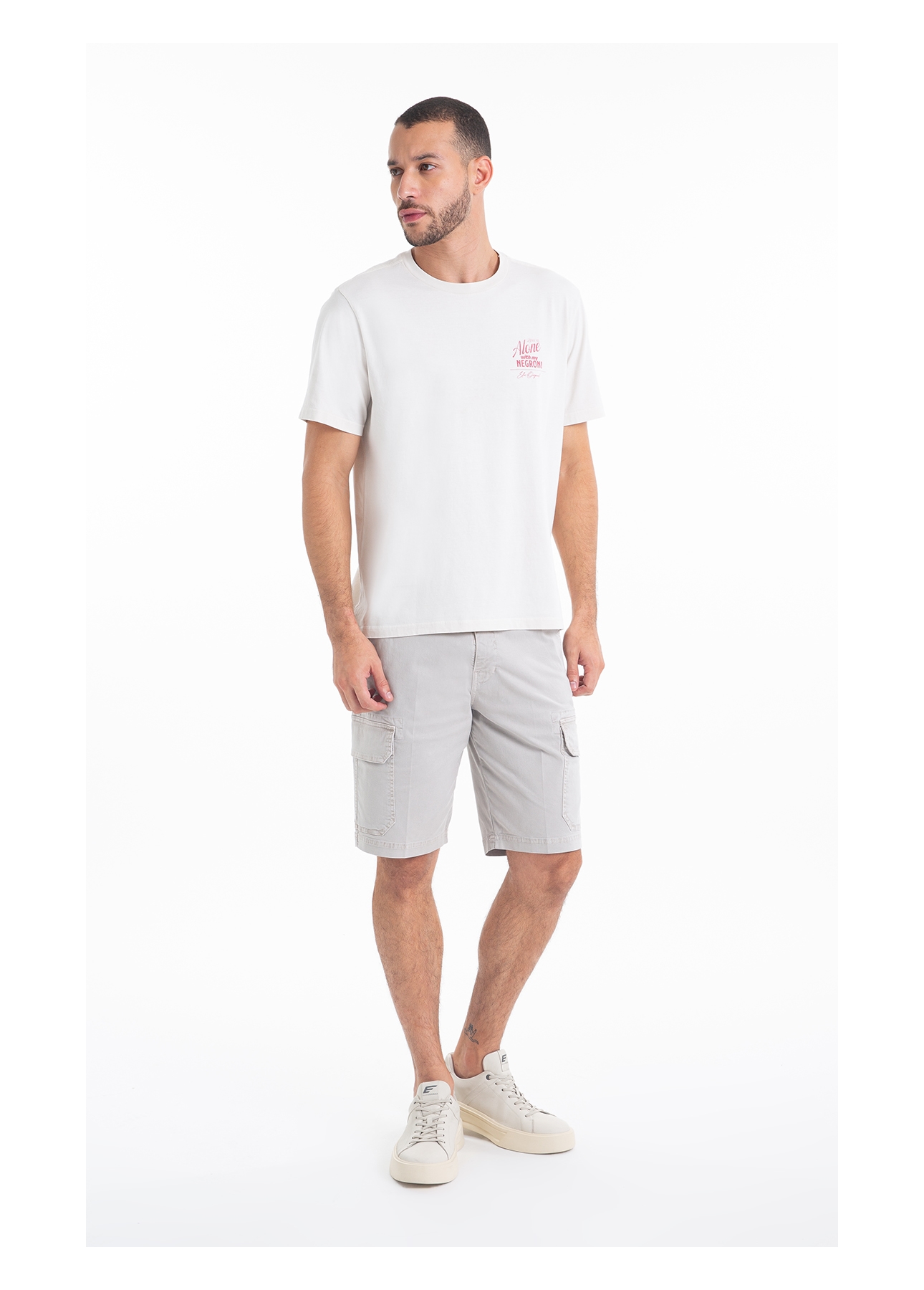 T-Shirt Negroni Classic Silver