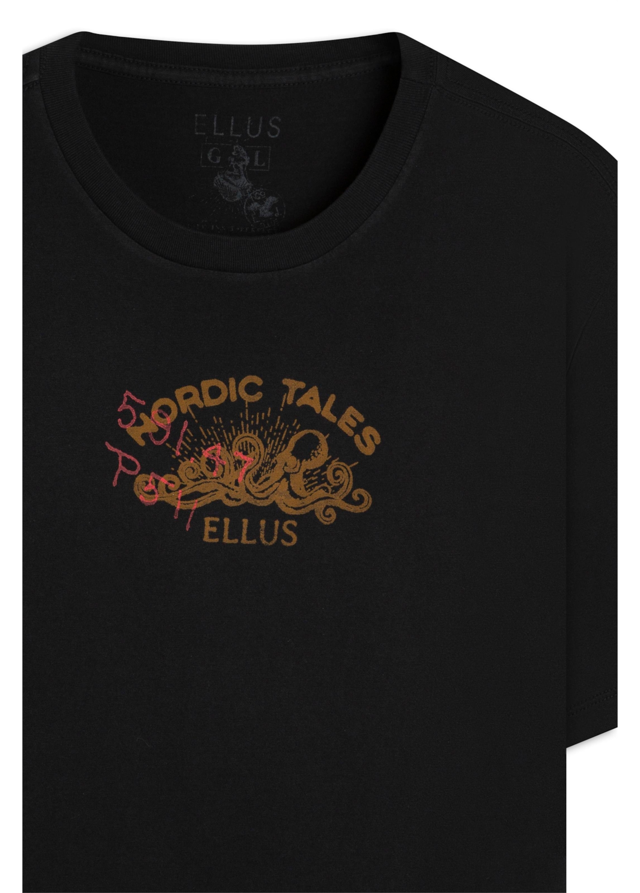 T-Shirt Nordic Tales Classic Preto