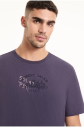 T-Shirt Nordic Tales Classic Purple Blue
