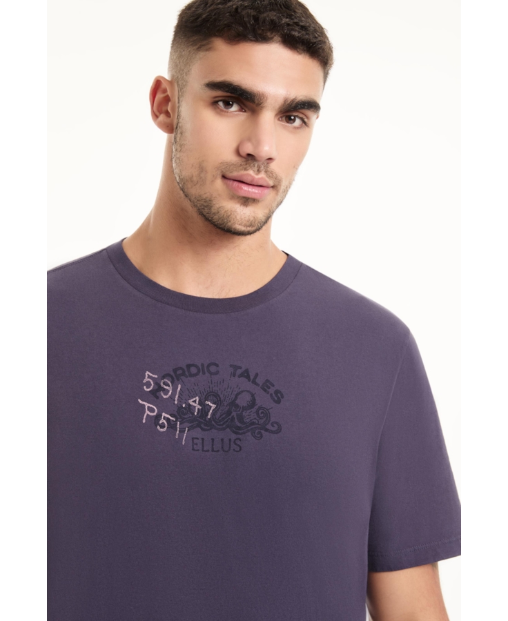 T-Shirt Nordic Tales Classic Purple Blue