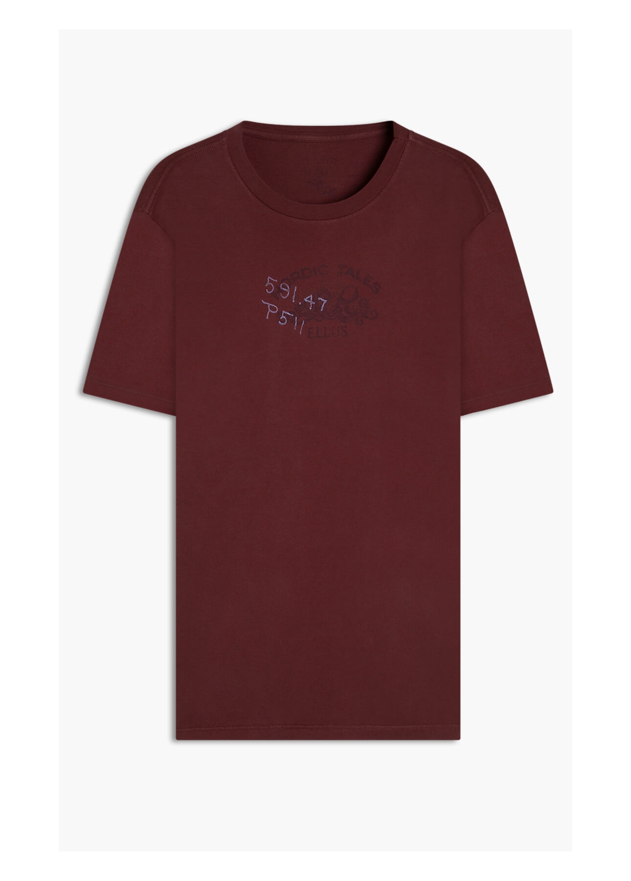 T-Shirt Nordic Tales Classic Vinho