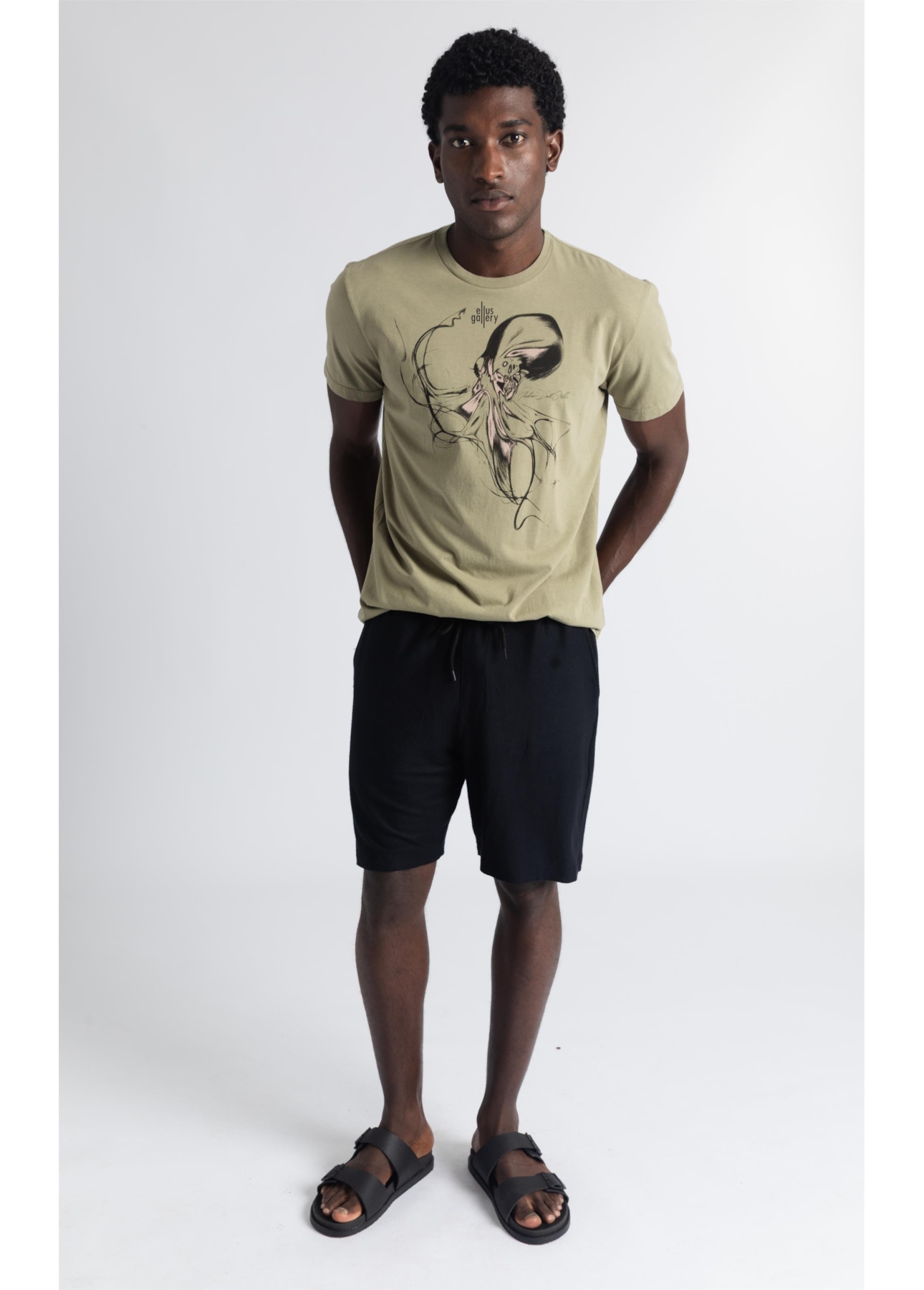 T-Shirt Octopiuuss Gallery Classic Pistache