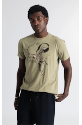 T-Shirt Octopiuuss Gallery Classic Pistache