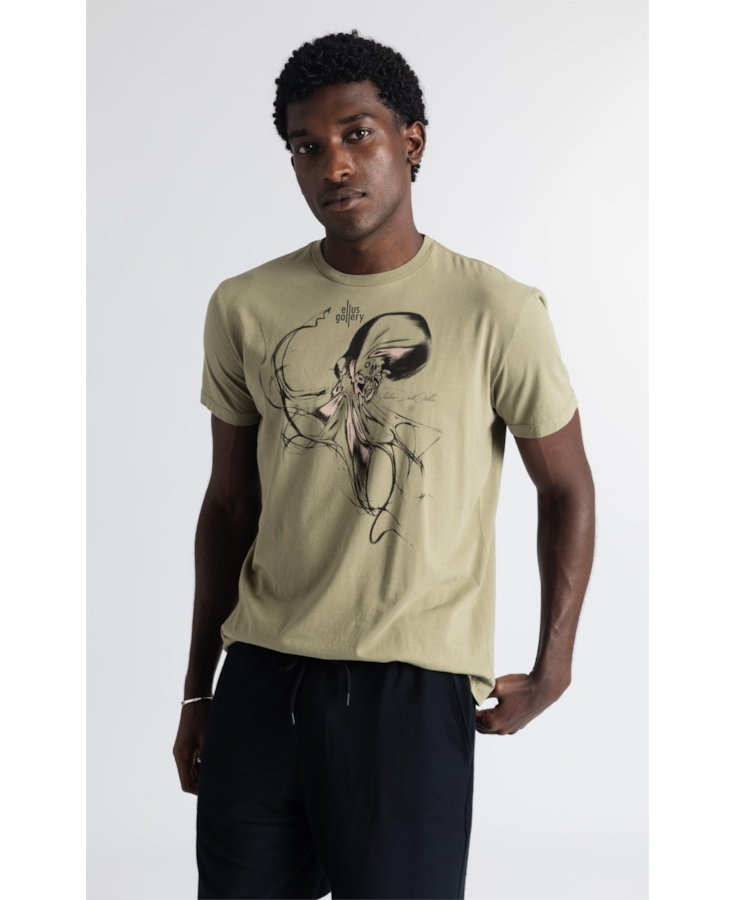 T-Shirt Octopiuuss Gallery Classic Pistache