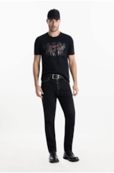 T-Shirt Old School Classic Preto