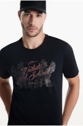 T-Shirt Old School Classic Preto