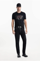 T-Shirt Old School Classic Preto