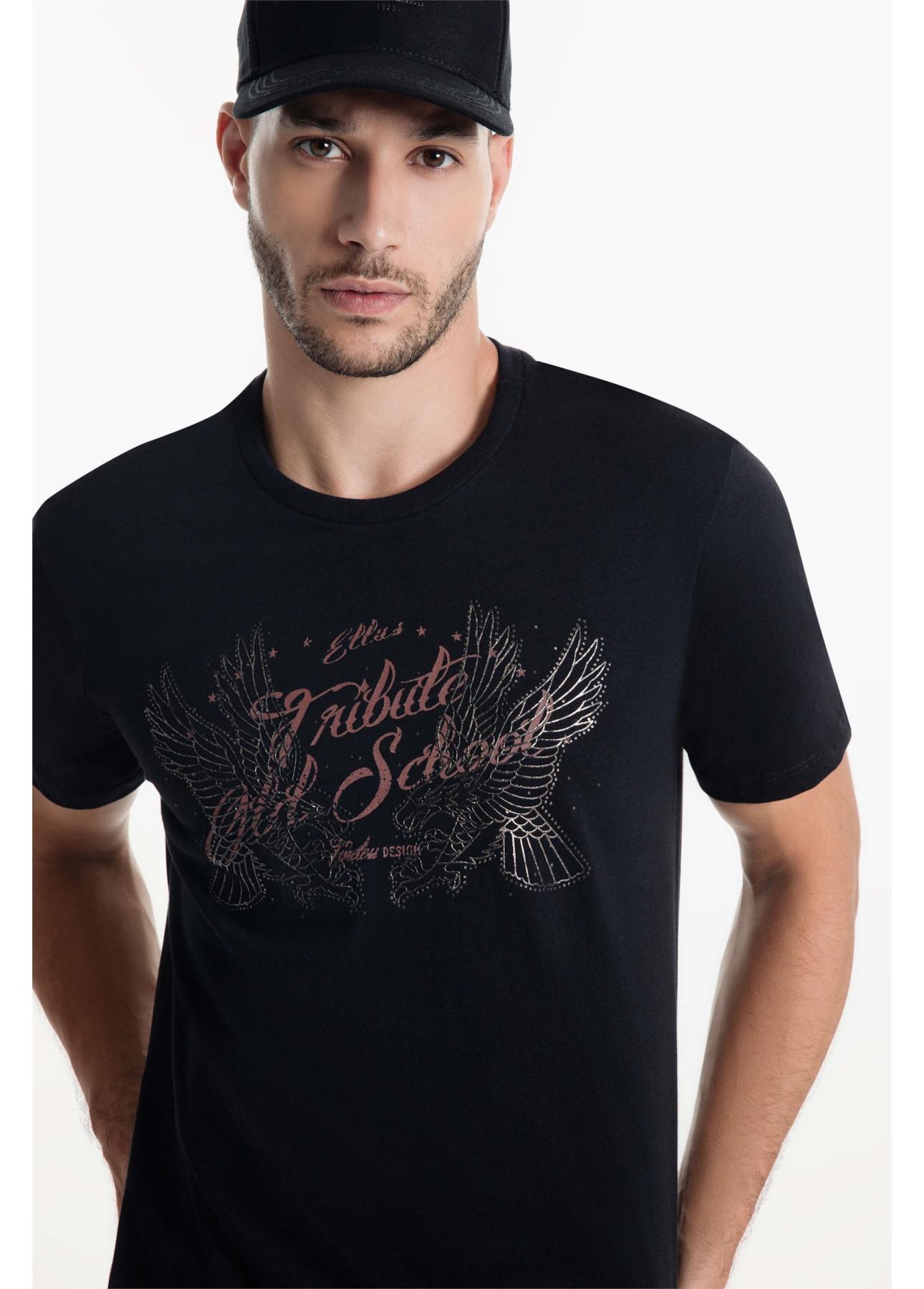 T-Shirt Old School Classic Preto