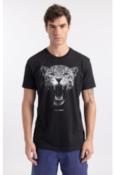 T-Shirt Onçafari Dentes Classic Preto