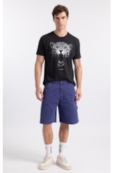 T-Shirt Onçafari Dentes Classic Preto