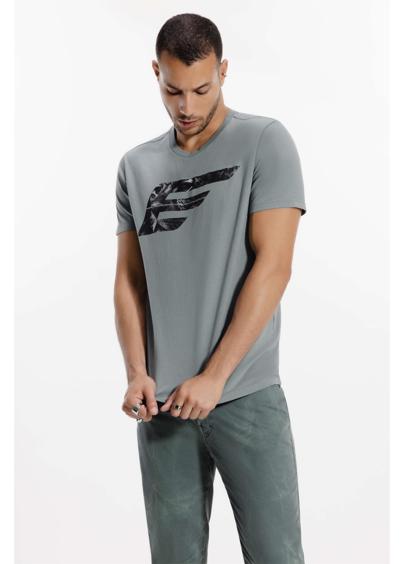 T-Shirt Onçafari Easa Classic Musgo