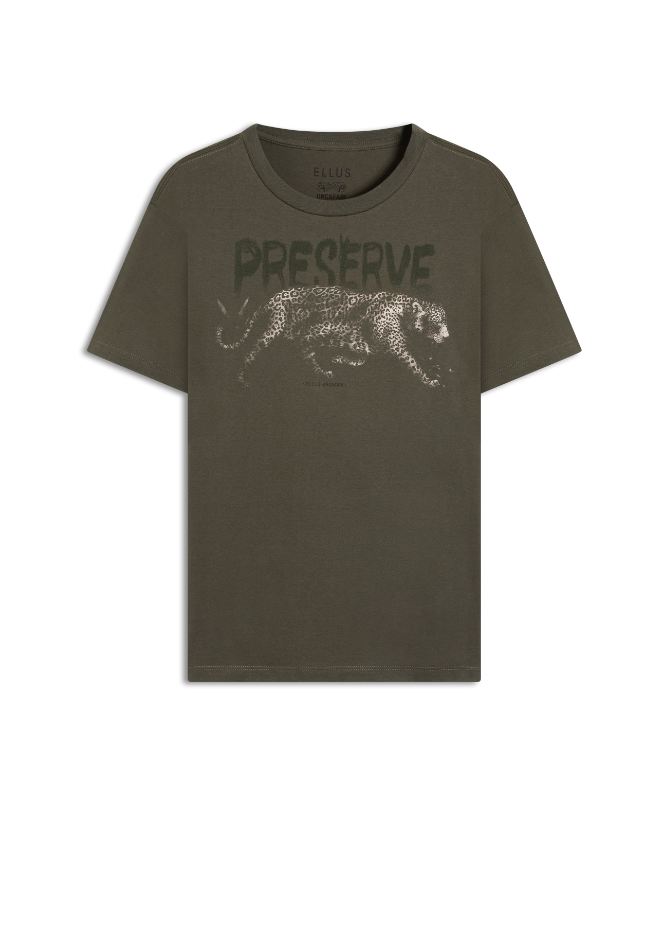 T-Shirt Onçafari Preserve Classic Floresta