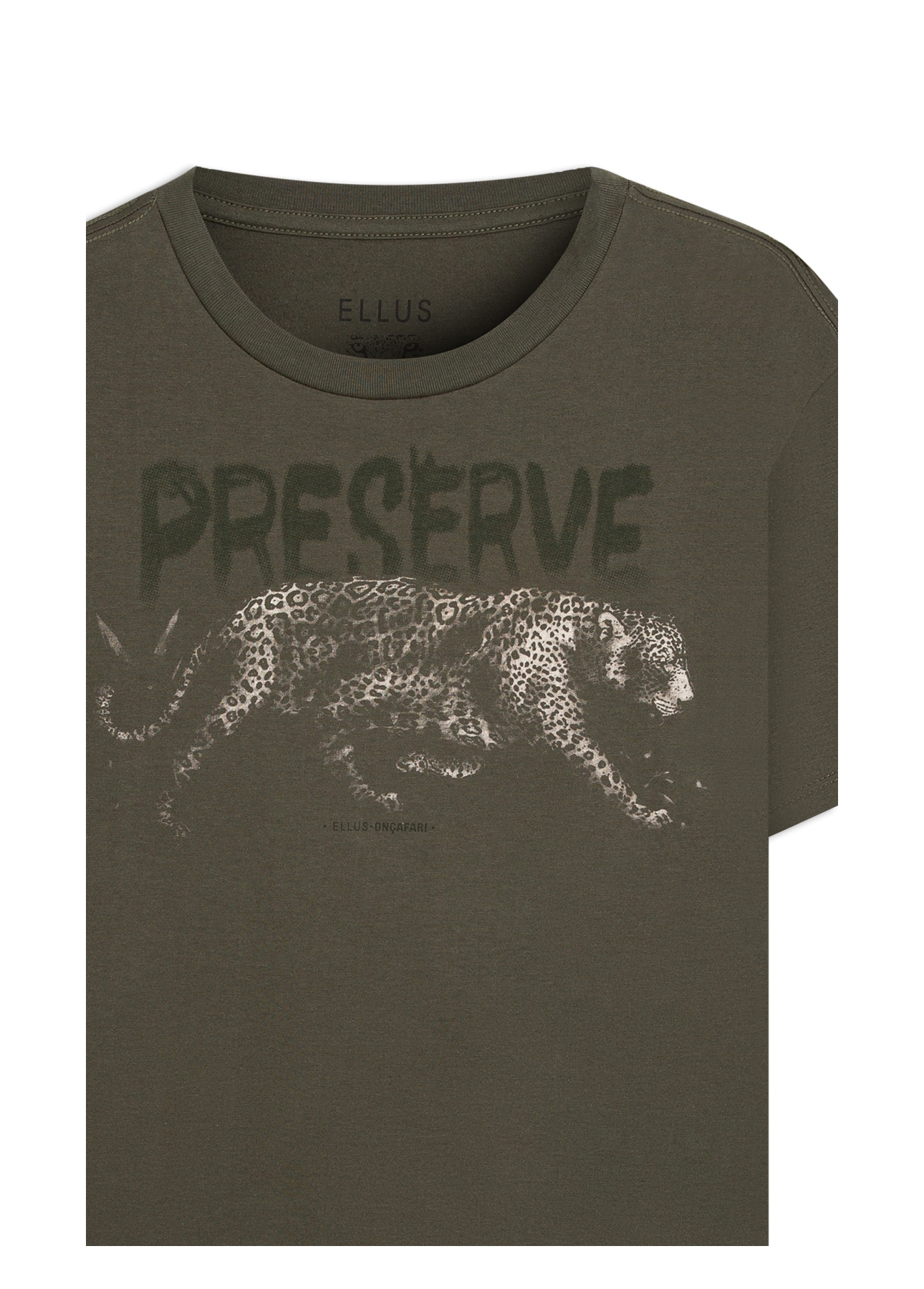 T-Shirt Onçafari Preserve Classic Floresta
