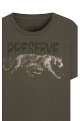 T-Shirt Onçafari Preserve Classic Floresta