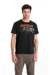 T-Shirt Onçafari Preserve Classic Preto