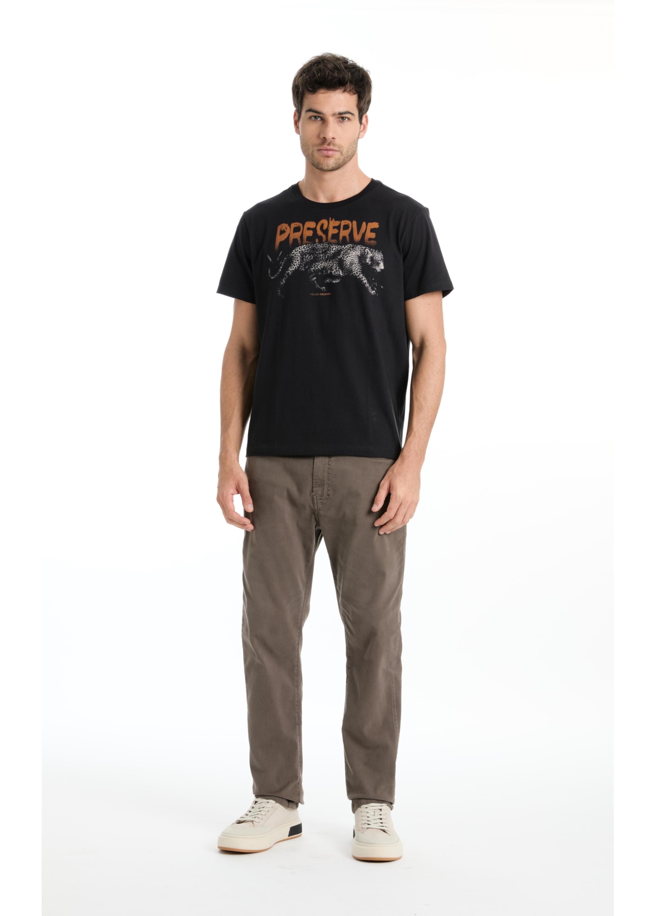 T-Shirt Onçafari Preserve Classic Preto
